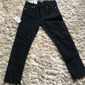 NWT, Agolde mid rise Slim black. Size 28